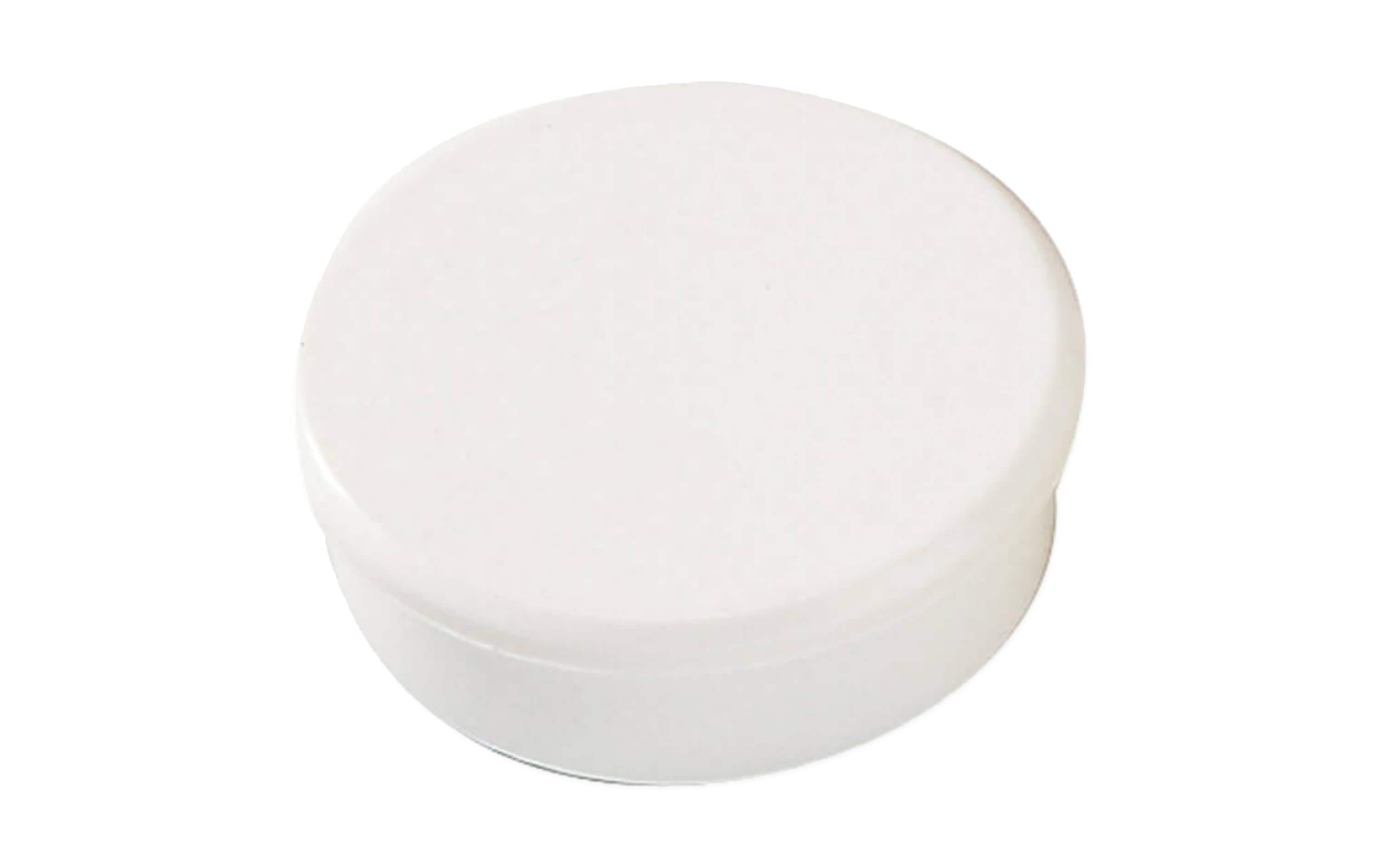 Berec Haftmagnete, 10 Stk ø 20 mm x 7,5 mm, weiss