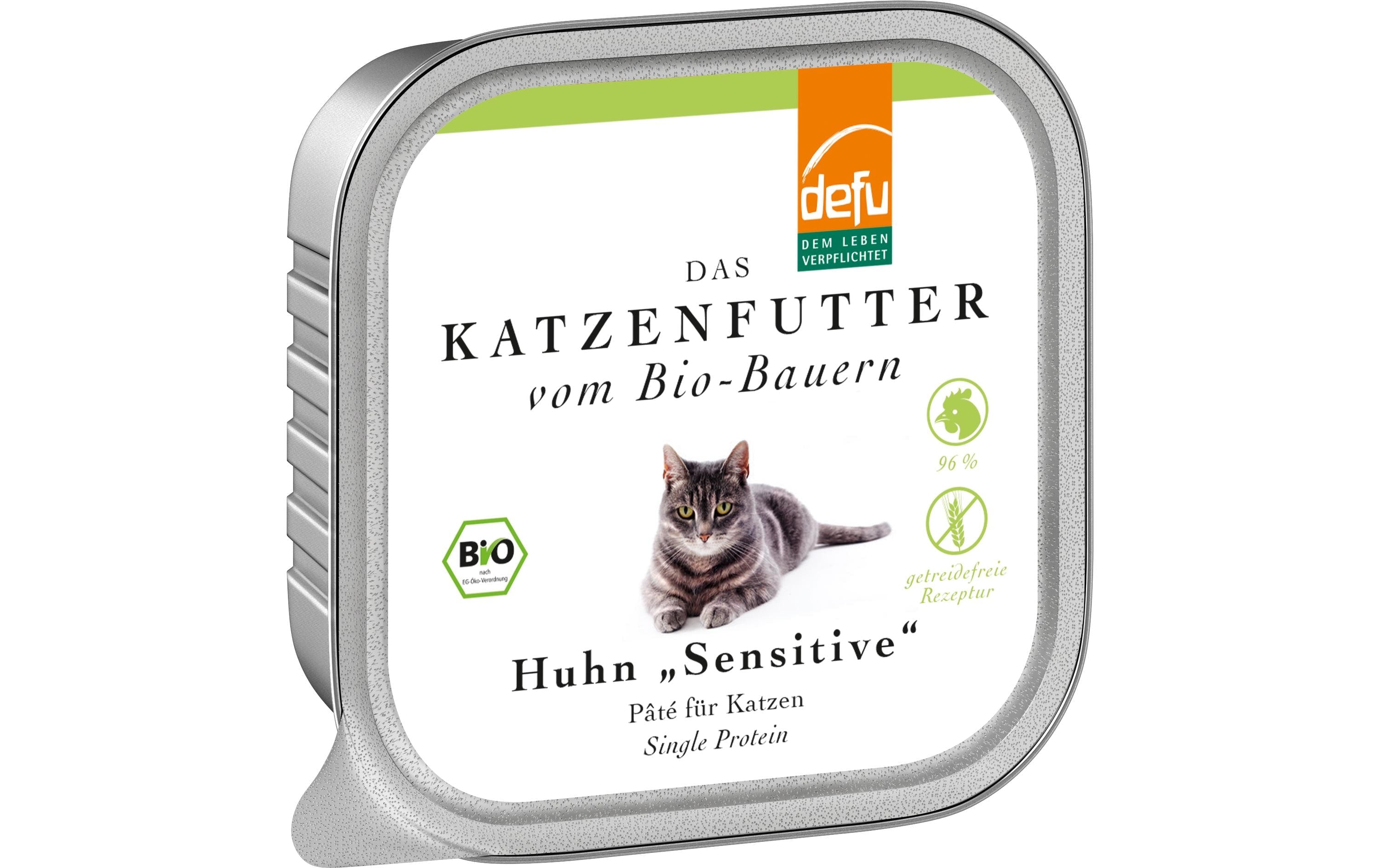 Defu Cat NF Bio Huhn Pâté Sensitive, 100g