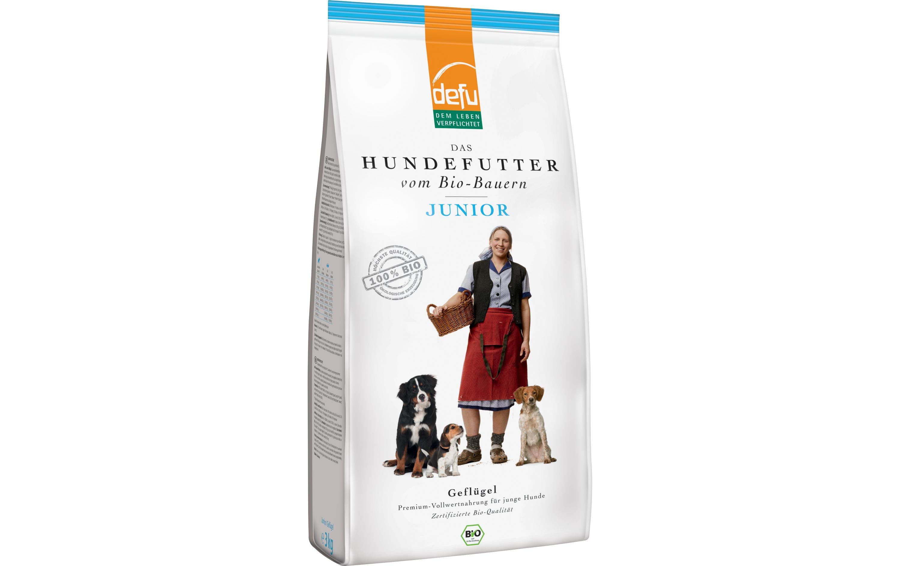 Defu Dog TF Bio Geflügel Premium Junior, 3kg