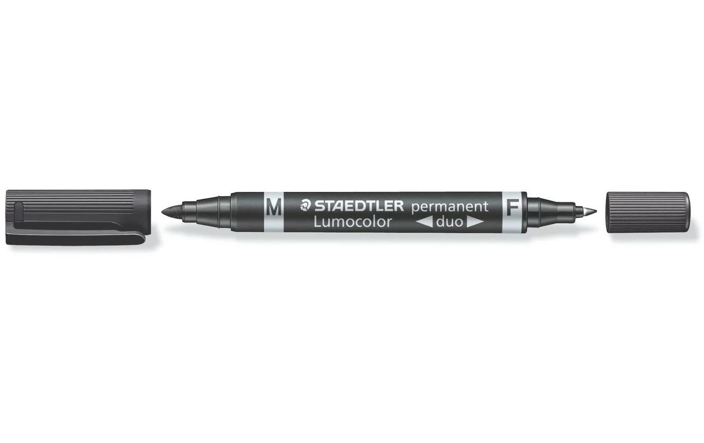 STAEDTLER Permenent Marker F/M 348WP4 schwarz