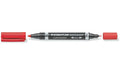 STAEDTLER Permenent Marker F/M 348WP4 rot