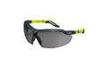 Uvex Schutzbrille i-5 9183 anthrazit / lime, Scheibe: grau