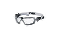 Uvex Schutzbrille pheos guard 9192 schwarz / grau