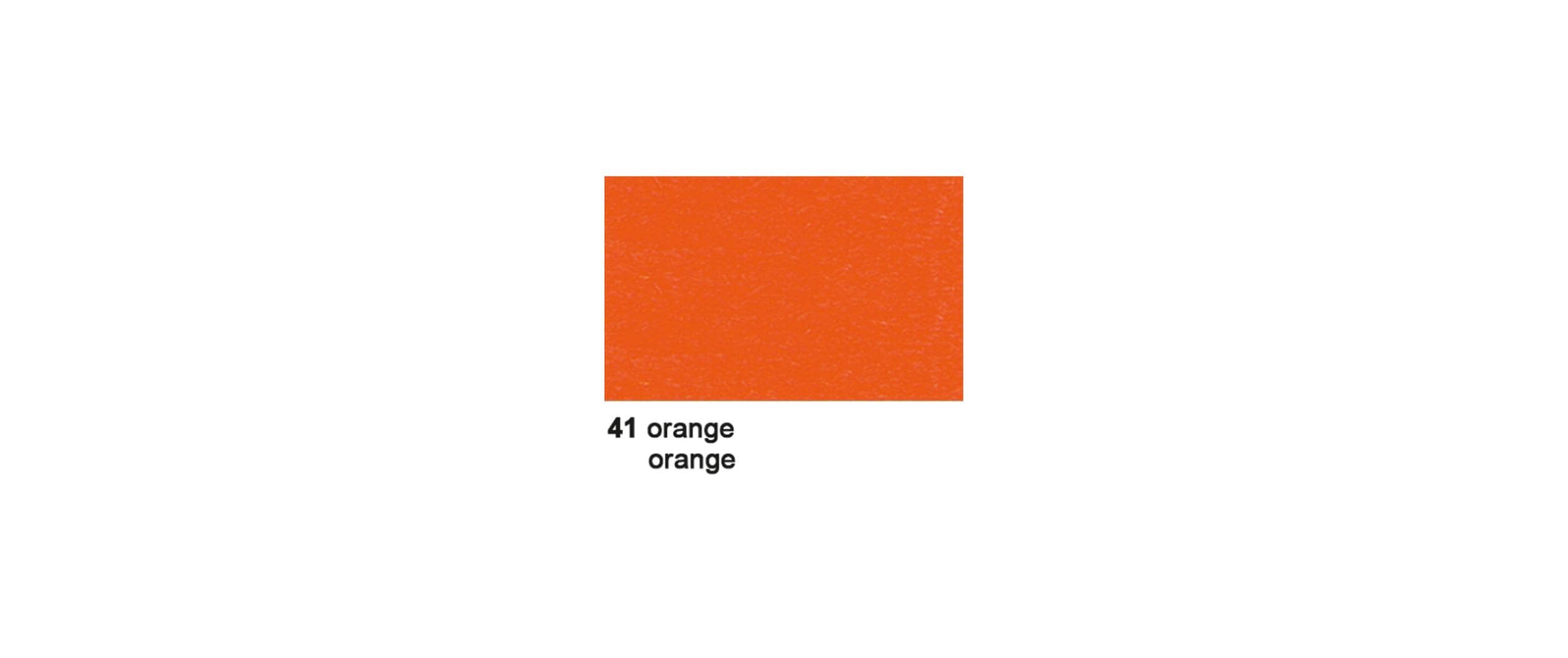 URSUS Fotokarton 300 g/m2 10 Bogen, 50 x 70 cm,orange