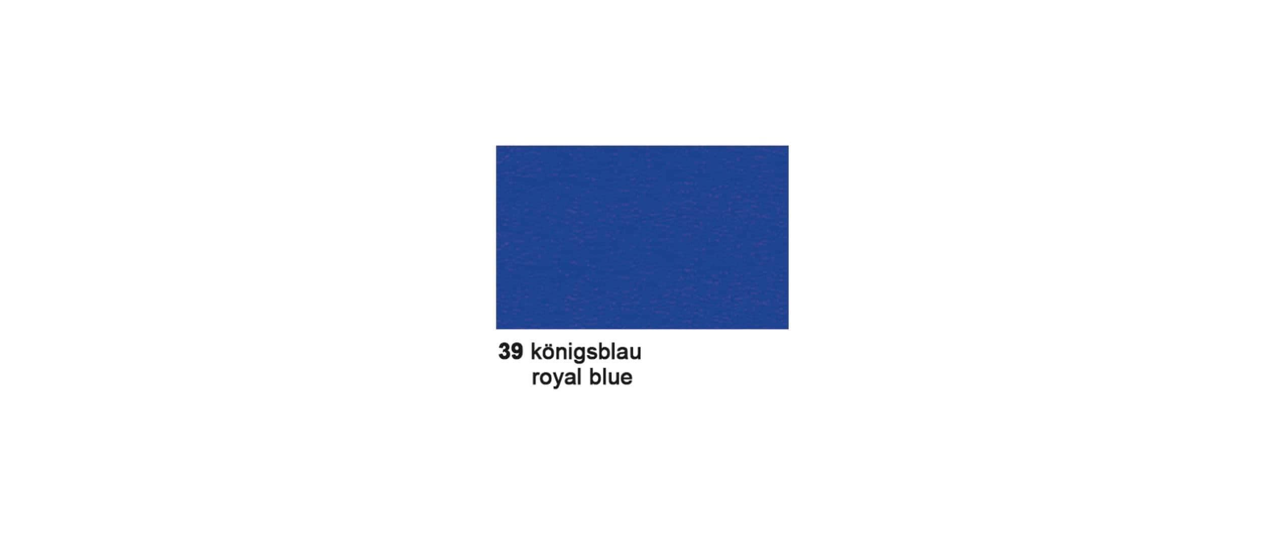 URSUS Fotokarton 300 g/m2 10 Bogen, 50 x 70 cm,königsblau
