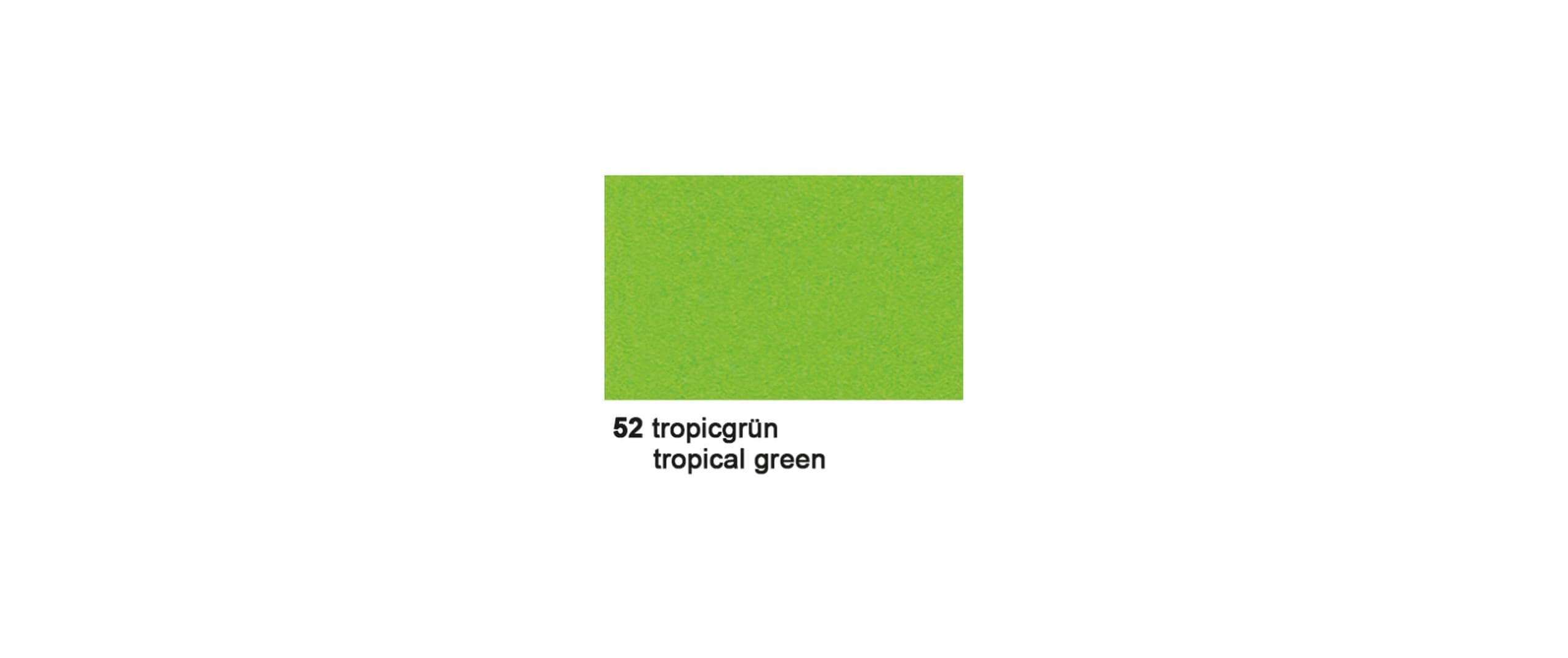 URSUS Fotokarton 300 g/m2 10 Bogen, 50 x 70 cm,tropicgrün