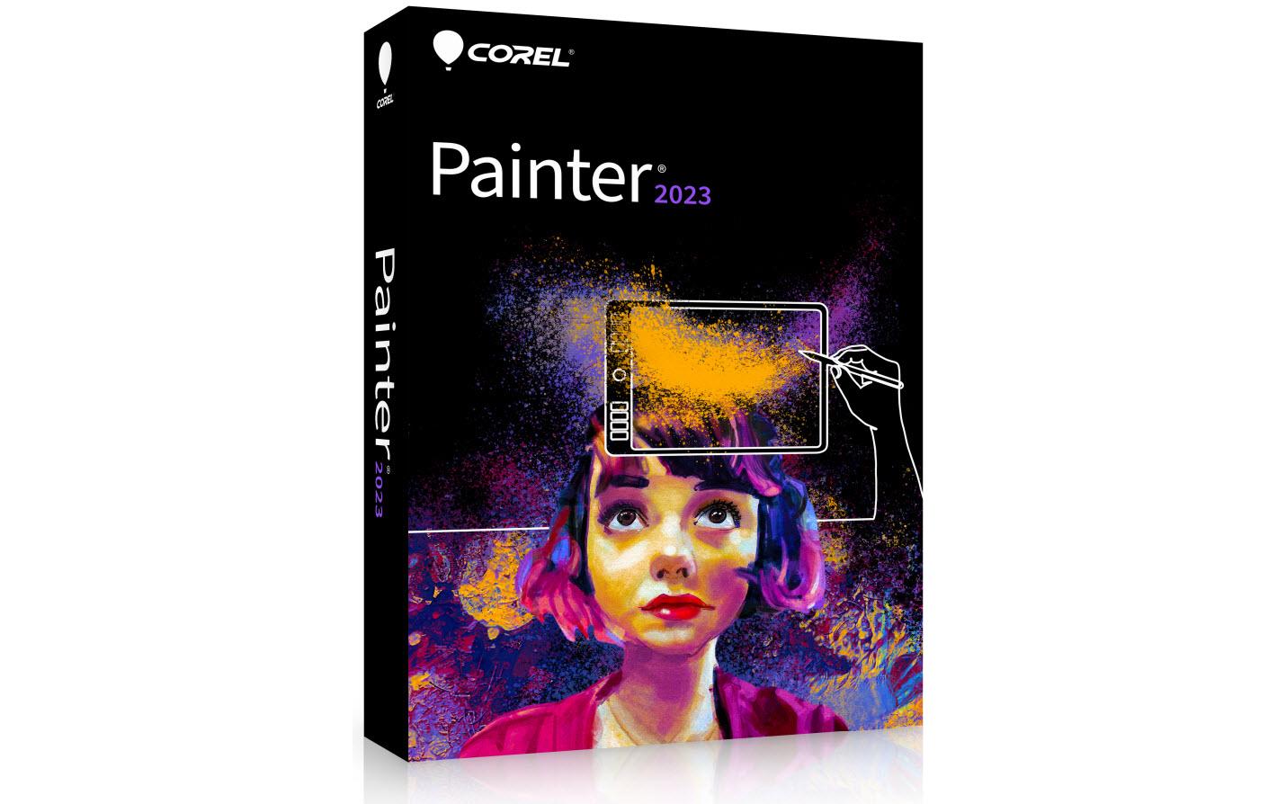 Corel Painter 2023, Box Single User, Win/MAC, Upg., DE/FR/EN