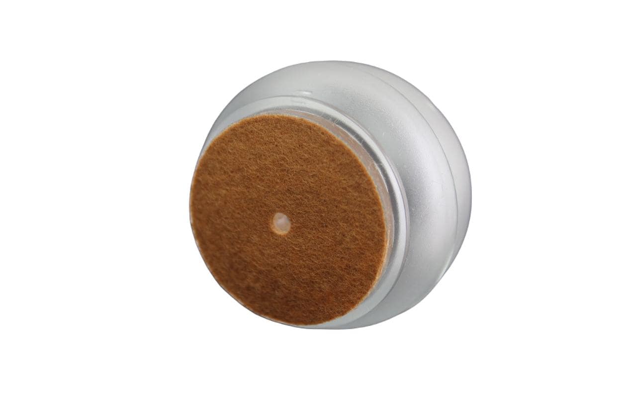 Dameco Schutzkappen für Möbel 4er Set D:2.2xH:2.5cm, Kunststoff