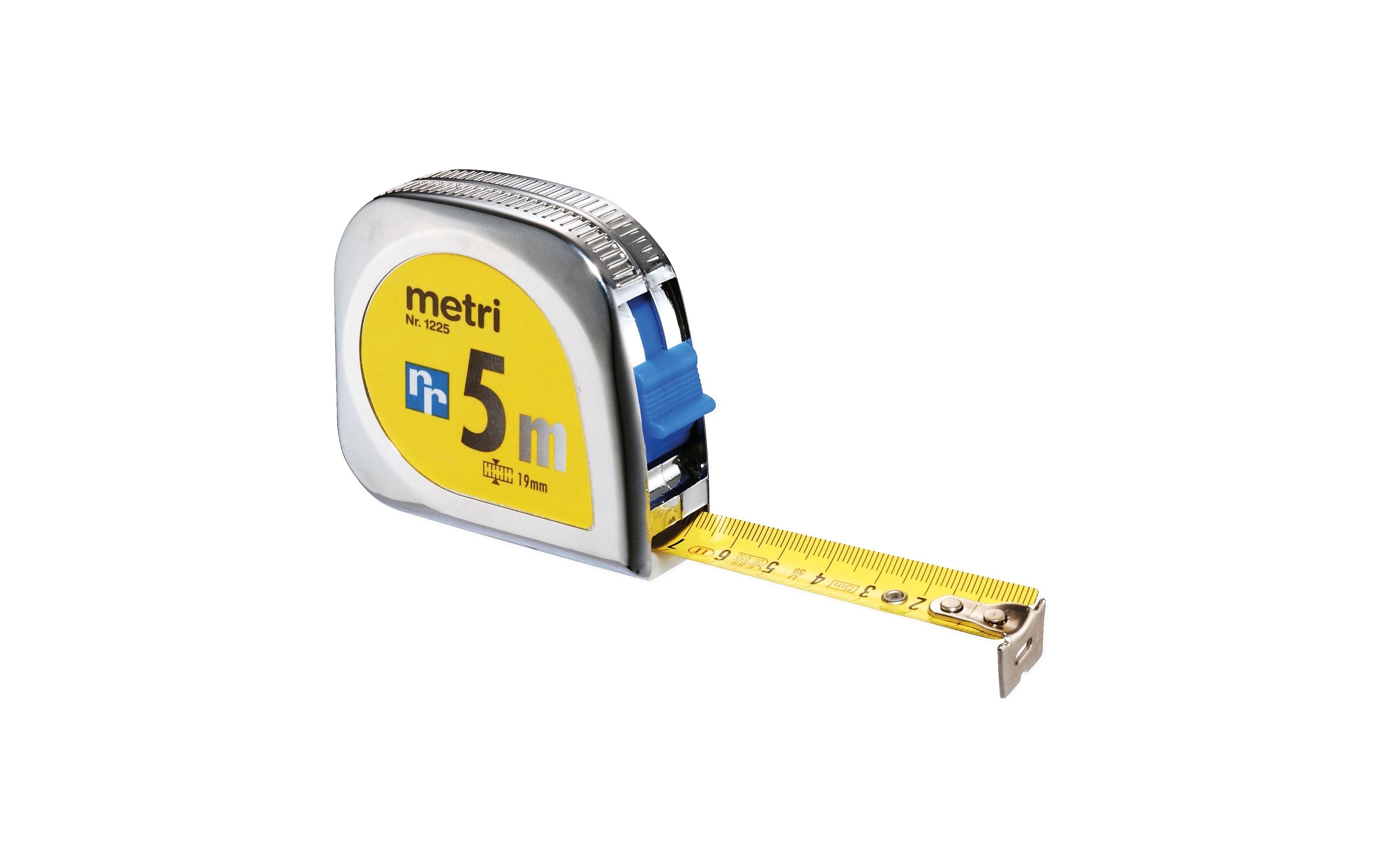 RIEFFEL Rollmeter 5m 1225SB chrom