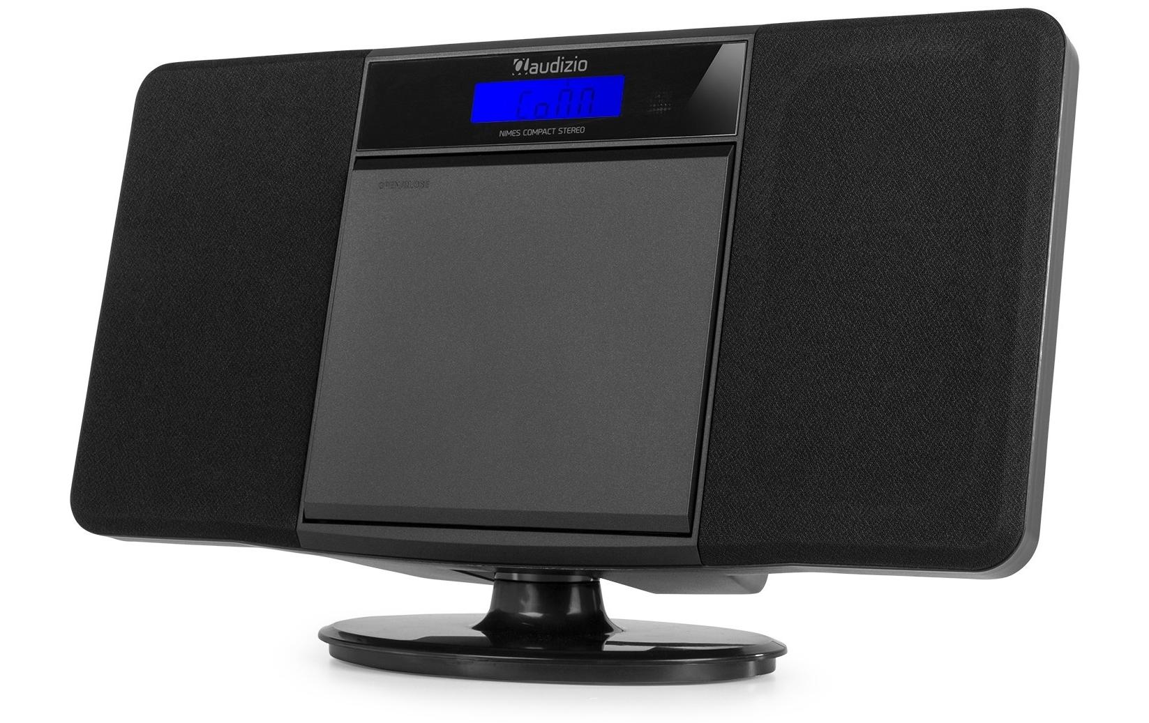 Audizio NimesBK Hifi-System, CD, BT, MP3, schwarz