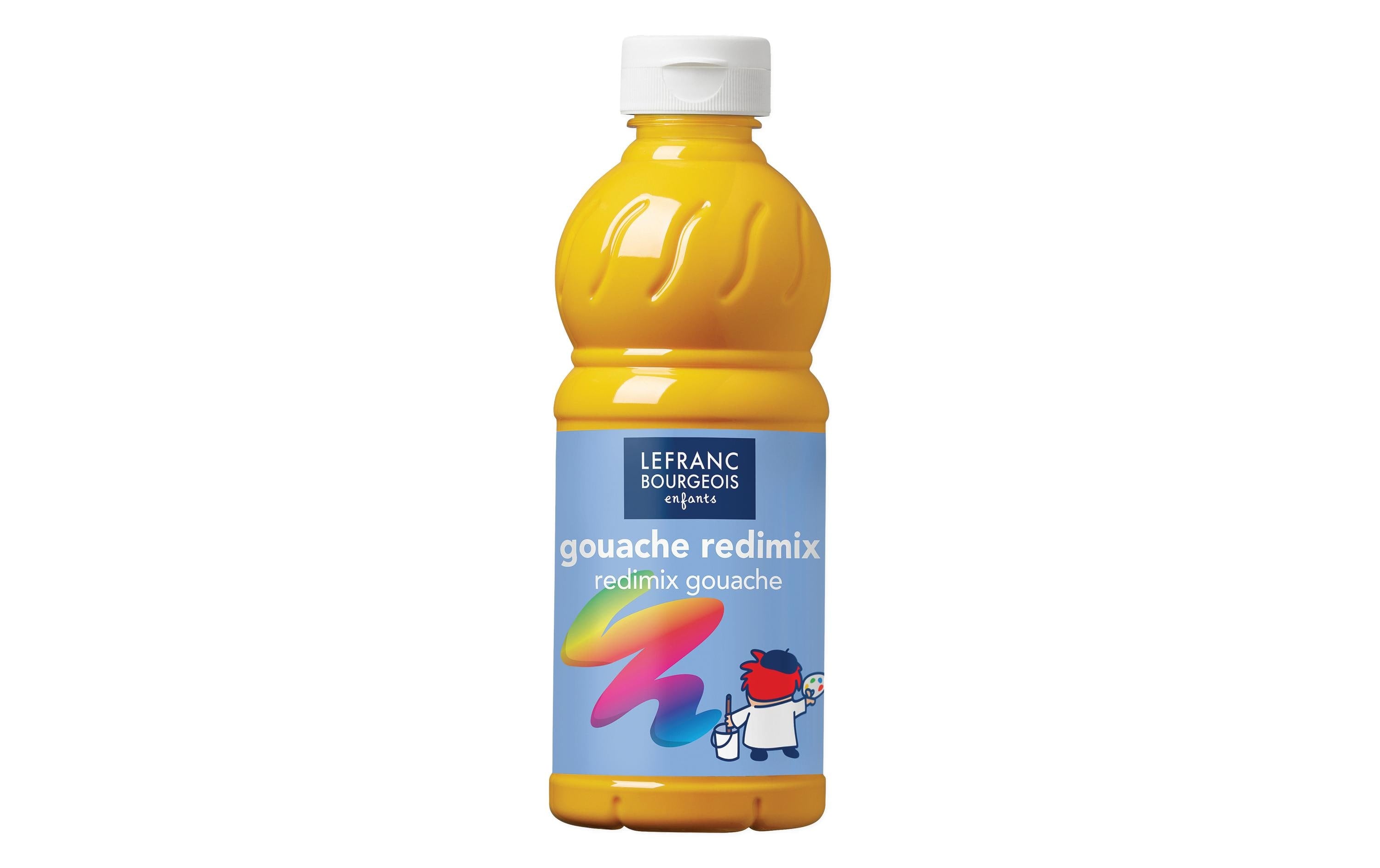 Lefranc Temperafarbe Redimix 500 ml goldgelb