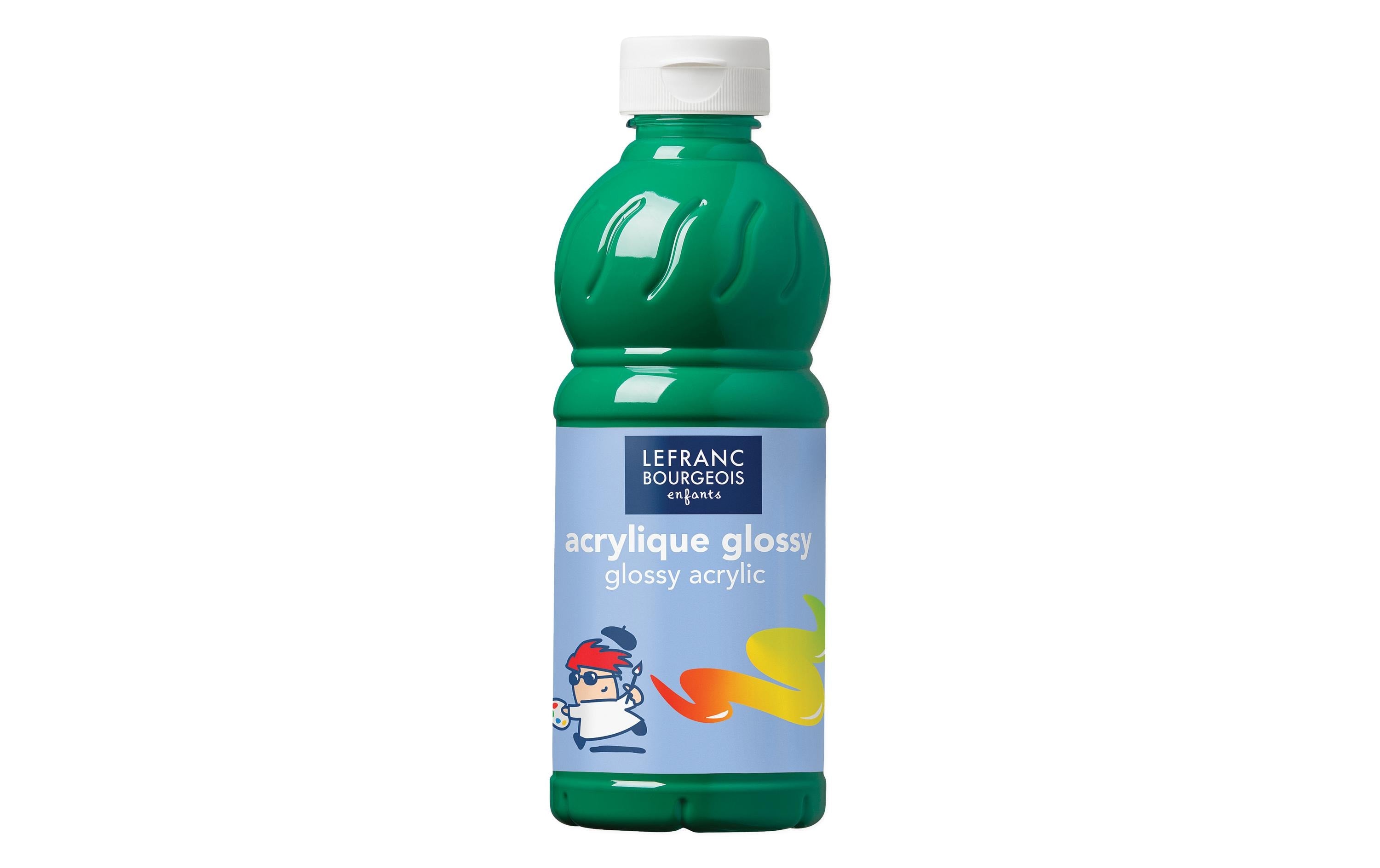 Lefranc Acrylfarbe Glossy 500 ml grün
