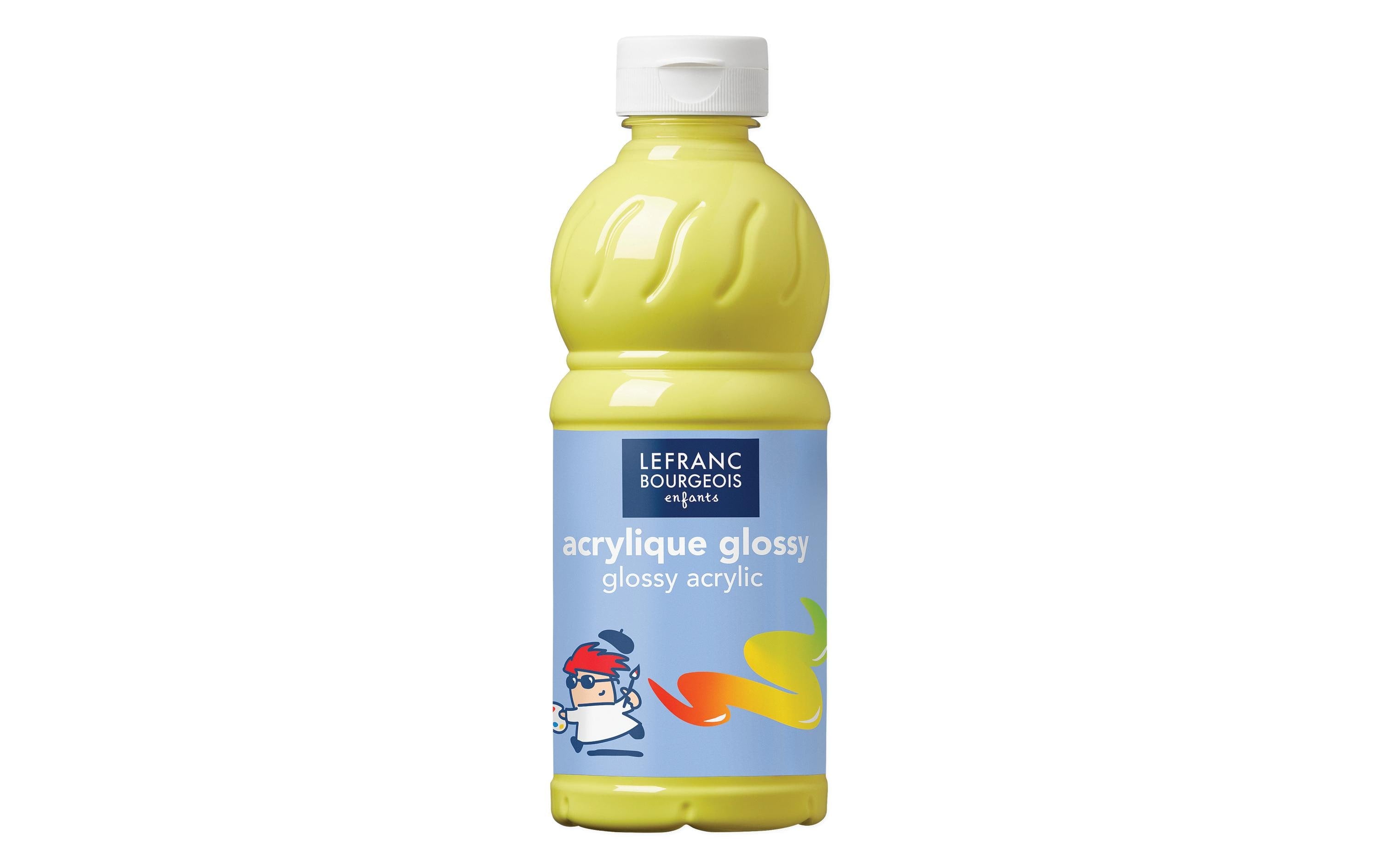 Lefranc Acrylfarbe Glossy 500 ml zitronengelb