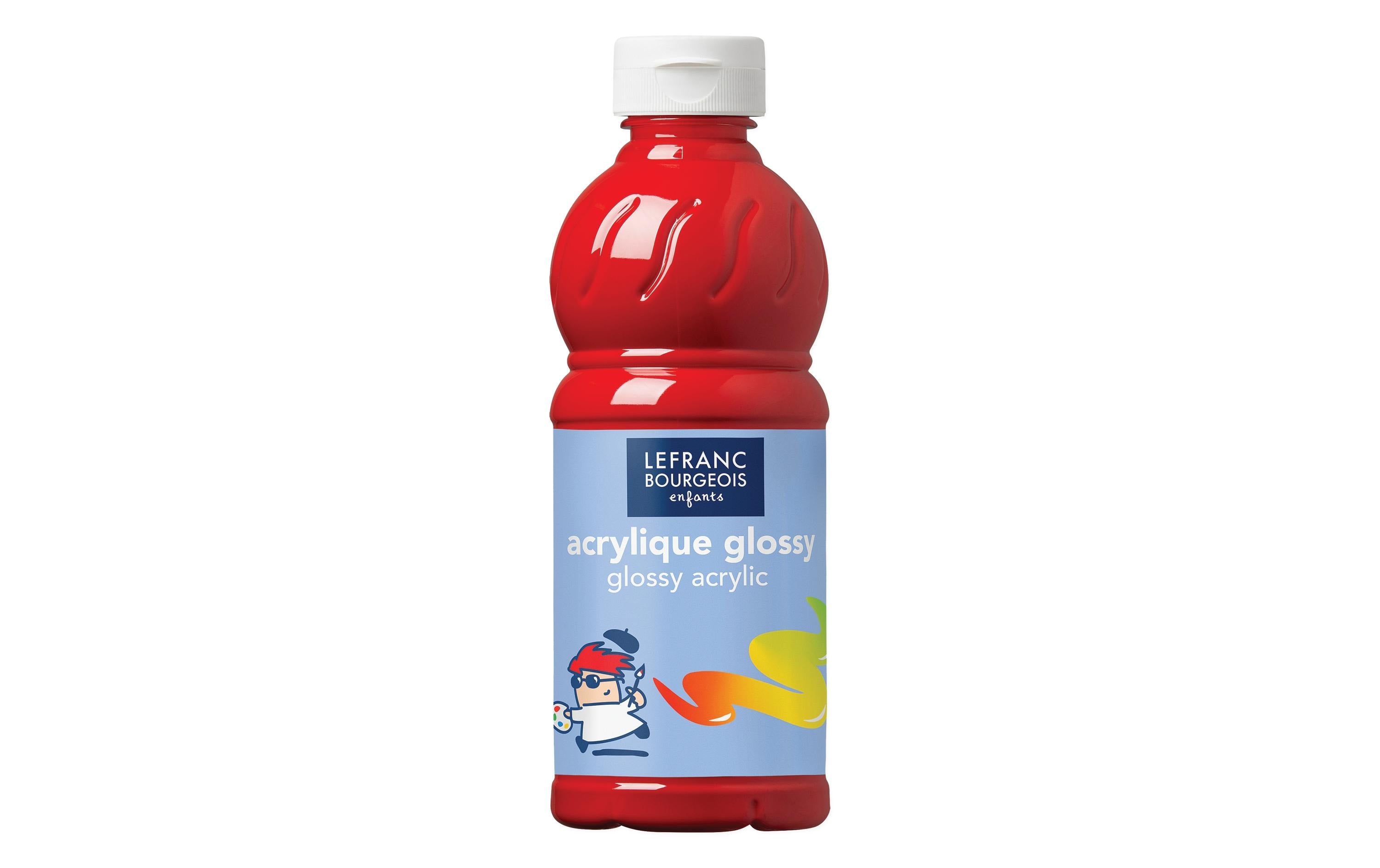 Lefranc Acrylfarbe Glossy 500 ml rot