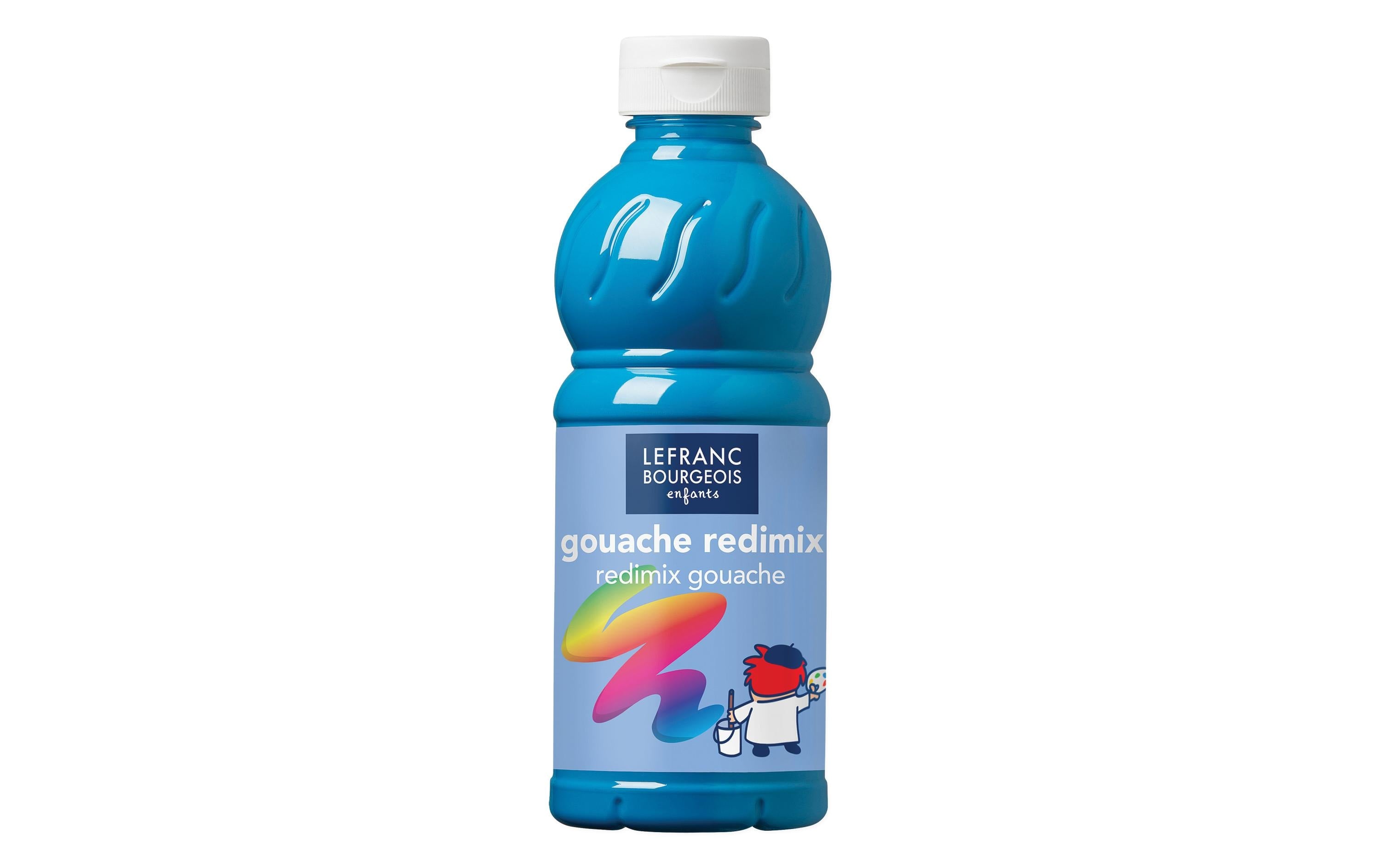 Lefranc Temperafarbe Redimix 500 ml türkis