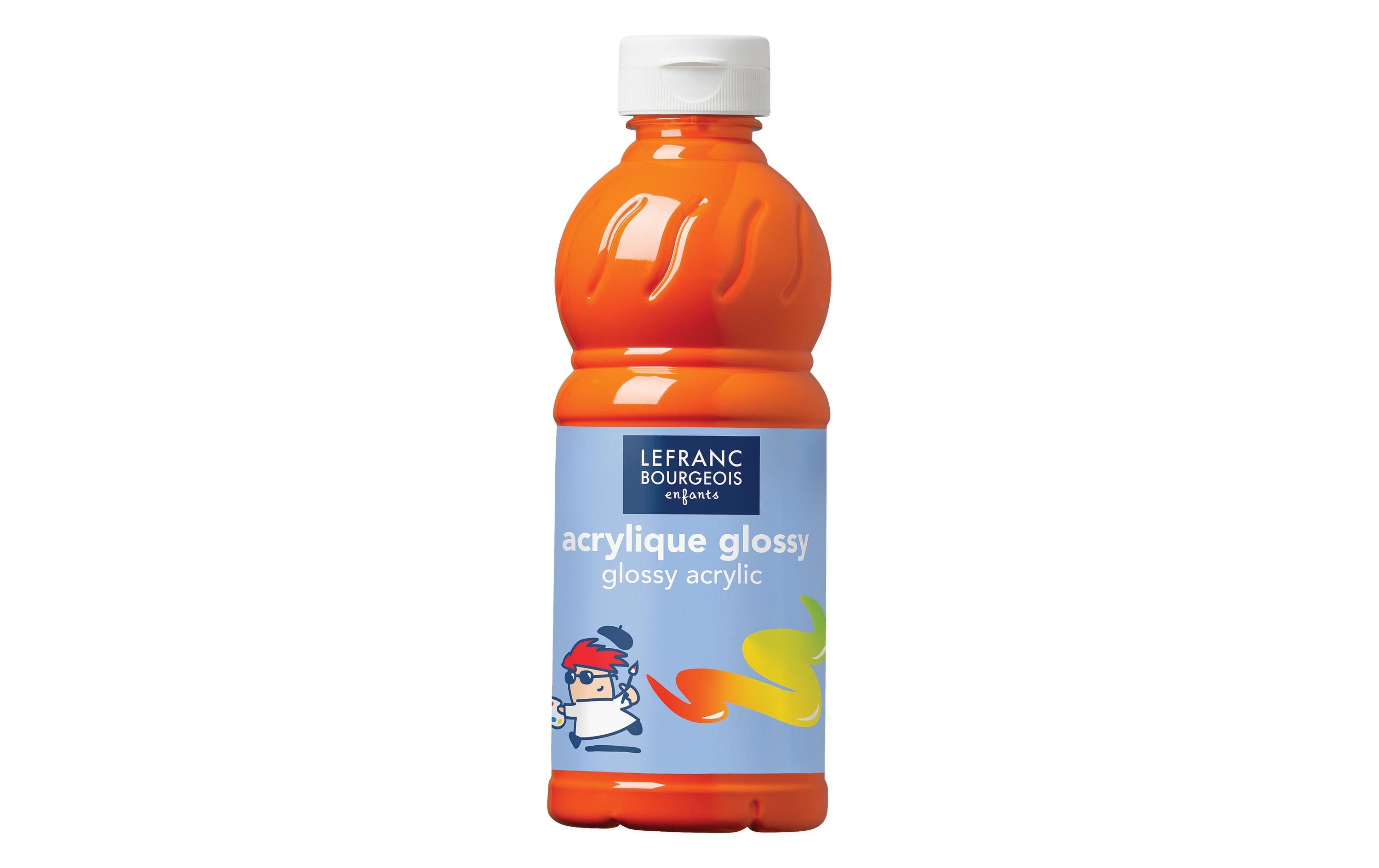 Lefranc Acrylfarbe Glossy 500 ml orange