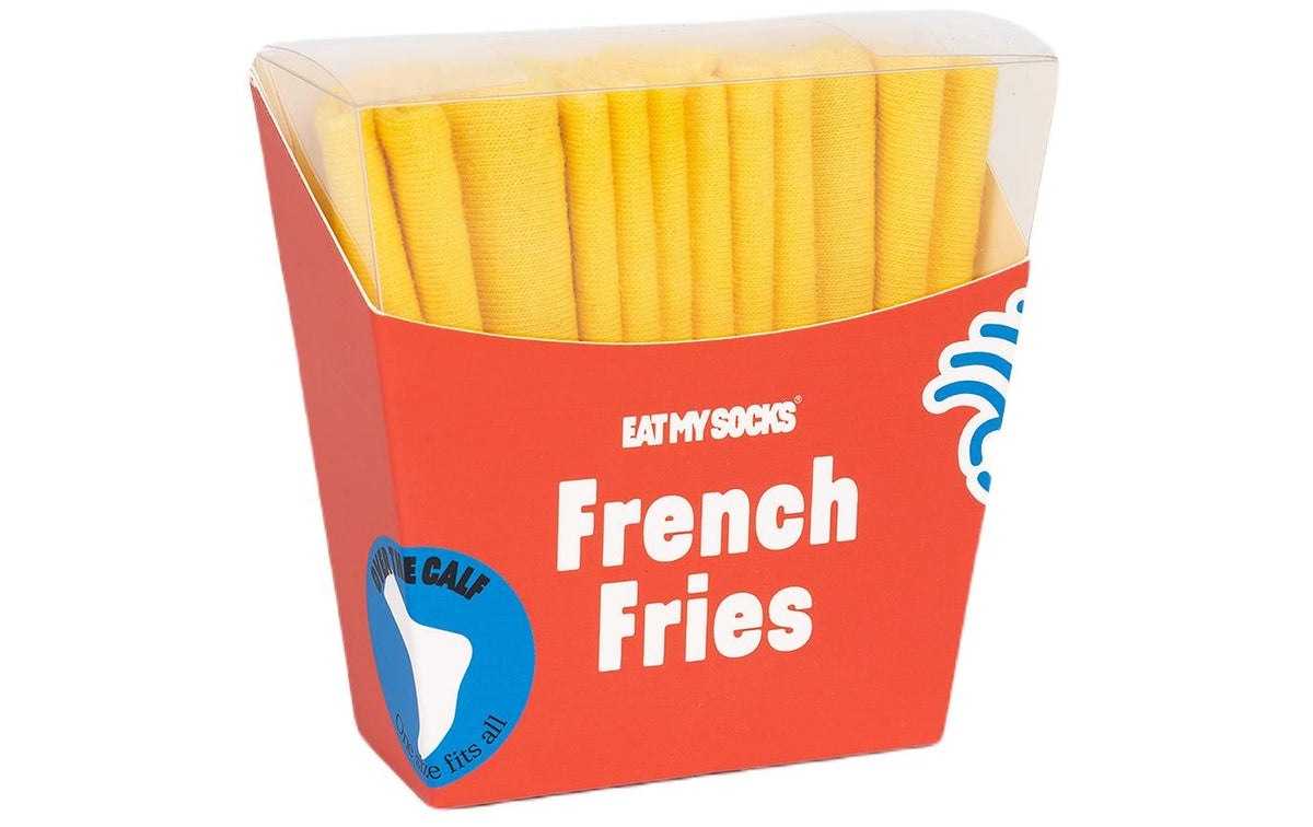 EatMySocks French Fries Socken 1 Paar unisex Socken, eine Grösse