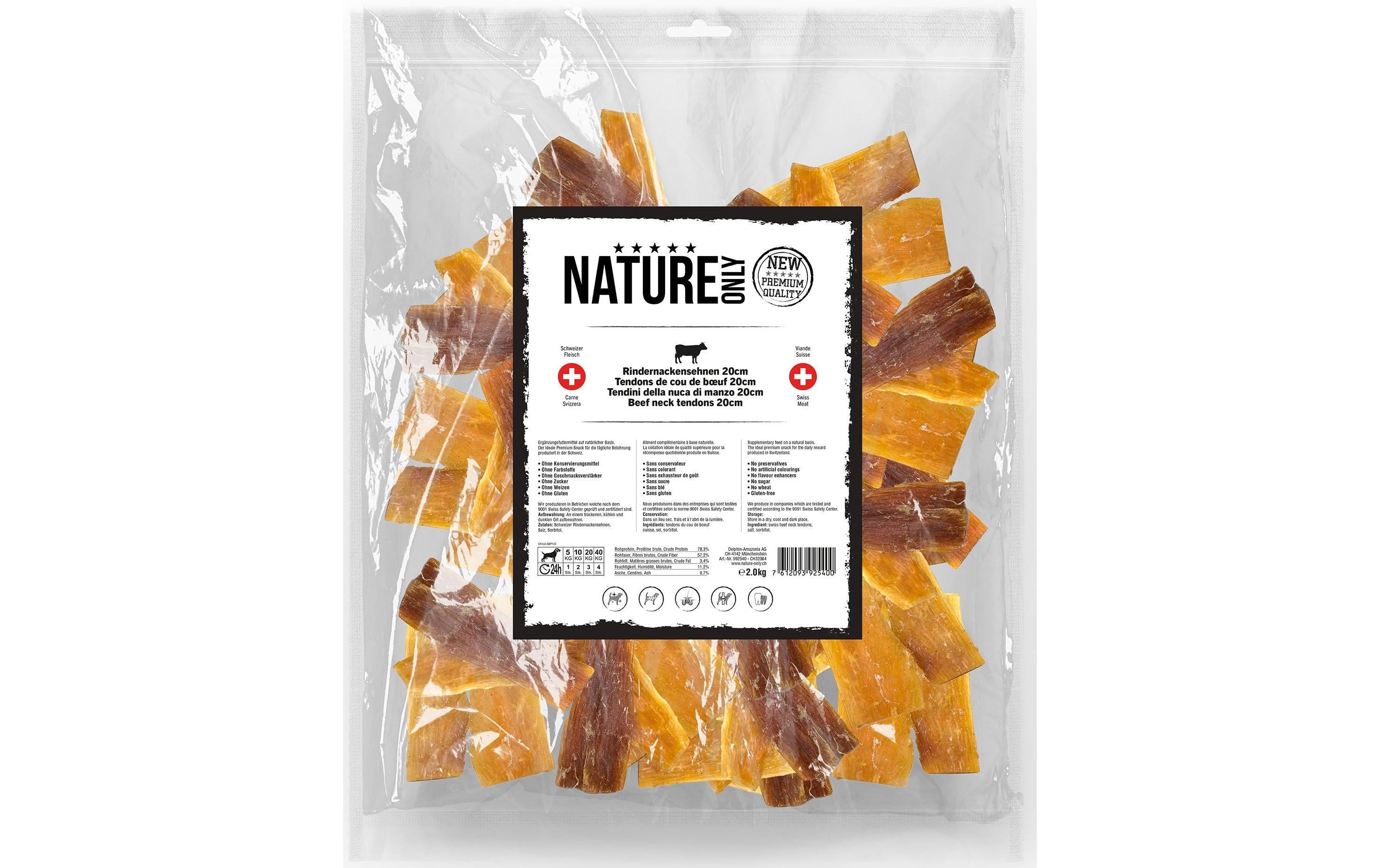 Nature Only Rindernackensehnen 20cm 2kg