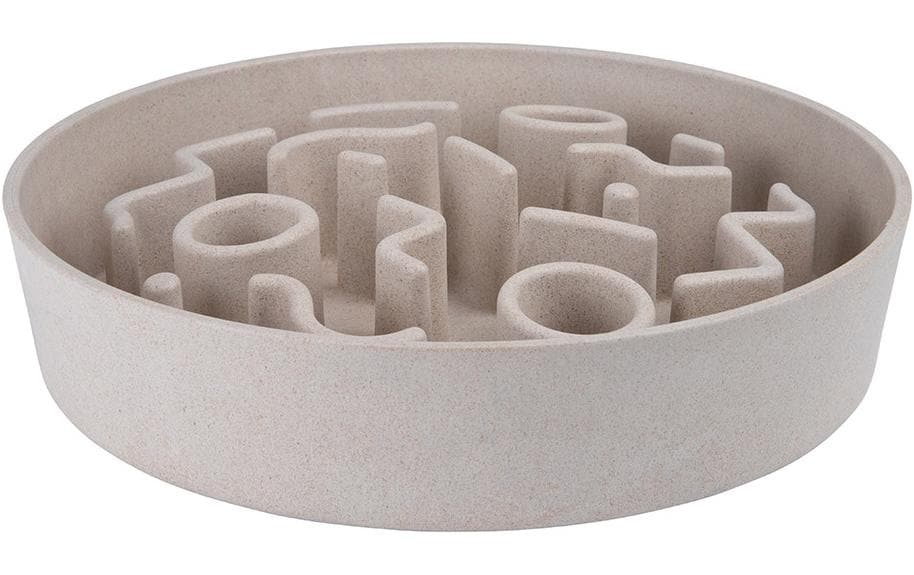 District70 Bamboo Dog Slow Feeder ø 28 cm, Merengue