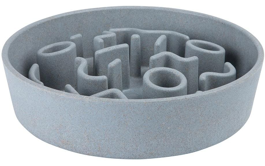 District70 Bamboo Dog Slow Feeder ø 21 cm, Ice Blue