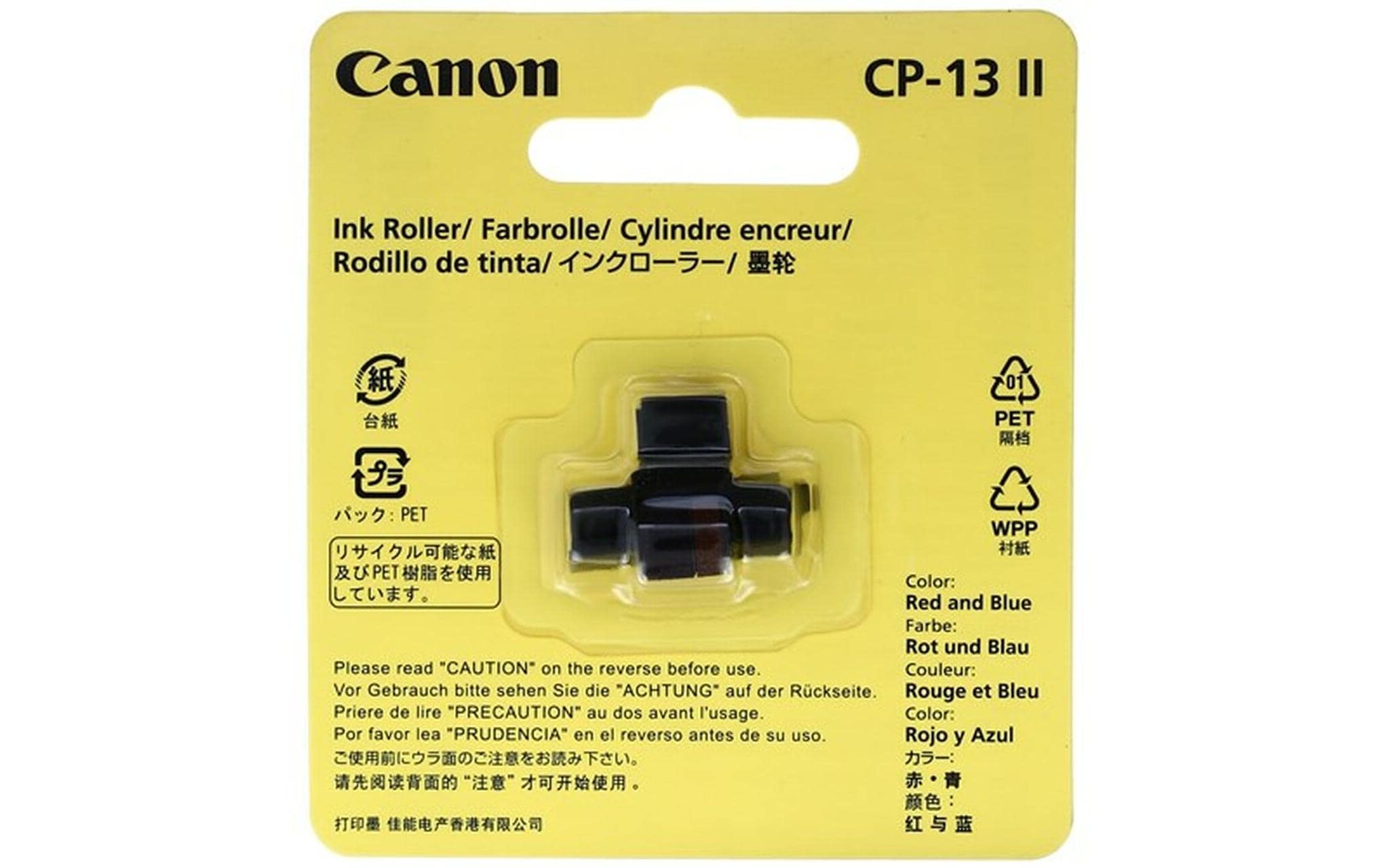 Canon Farbrollen CP 13, blau/rot