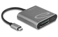 Delock USB Type-C Card Reader für CFexpress Aluminium Gehäuse