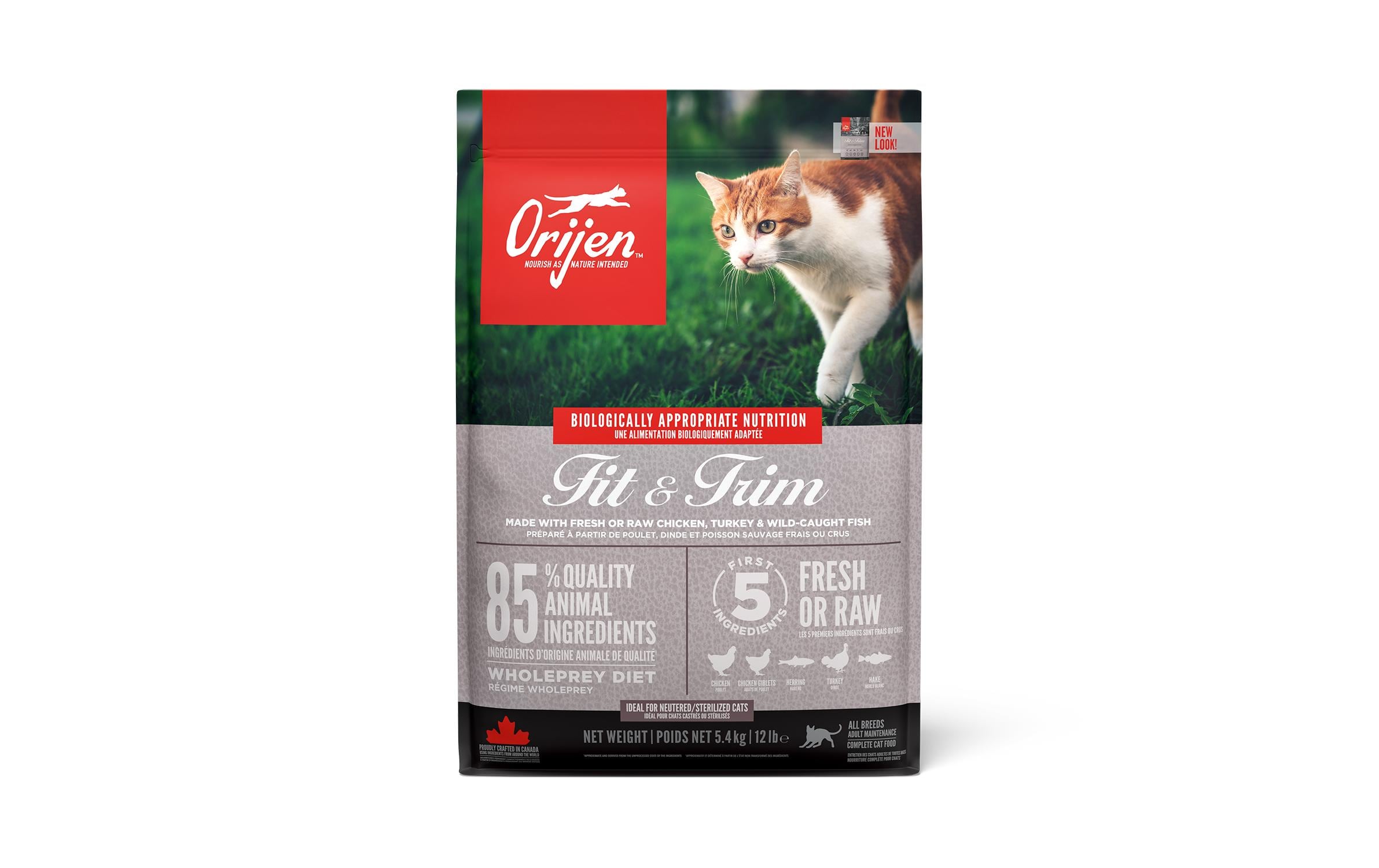 Orijen Cat Fit & Trim 5.4 kg mit Huhn