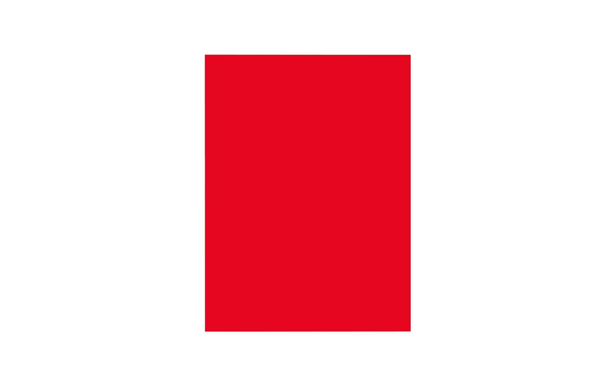 Elco Büropapier Color A4, 80 g/m², intensiv rot, 100 Stk