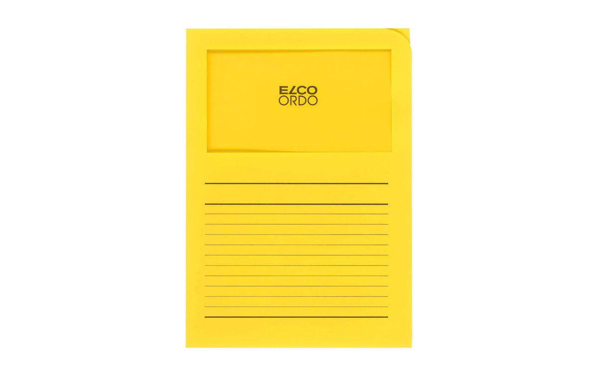 Elco Ordo Classico mit Vordruck 120 g/m², intensivgelb, 10 Stk