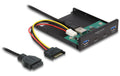 Delock USB Hub Front Panel 64155 2 x USB Type-C + 2 xUSB Typ-A