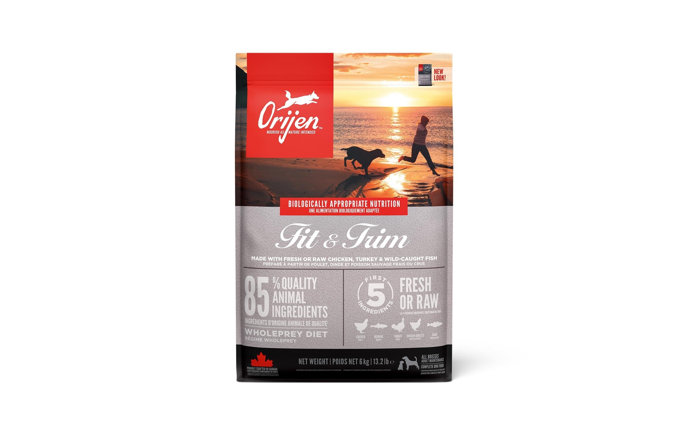 Orijen Dog Fit&Trim 6 kg mit Huhn