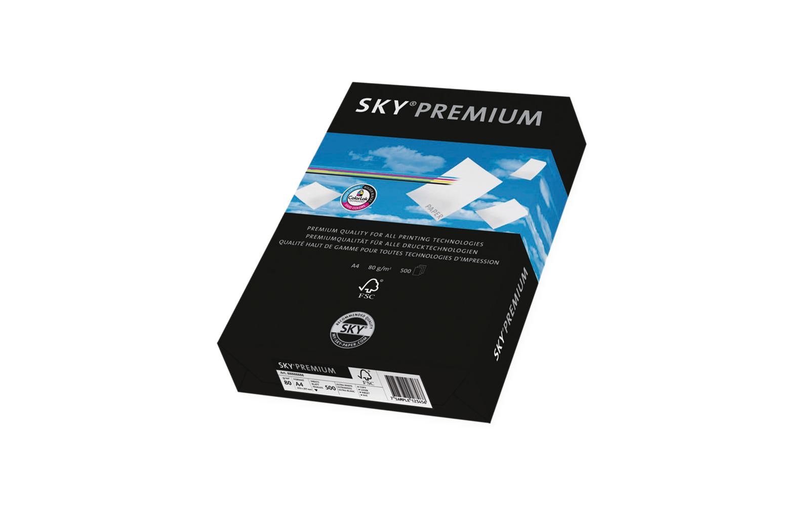 Sky Kopierpapier Premium, 250 Stk A3, 120 g/m²