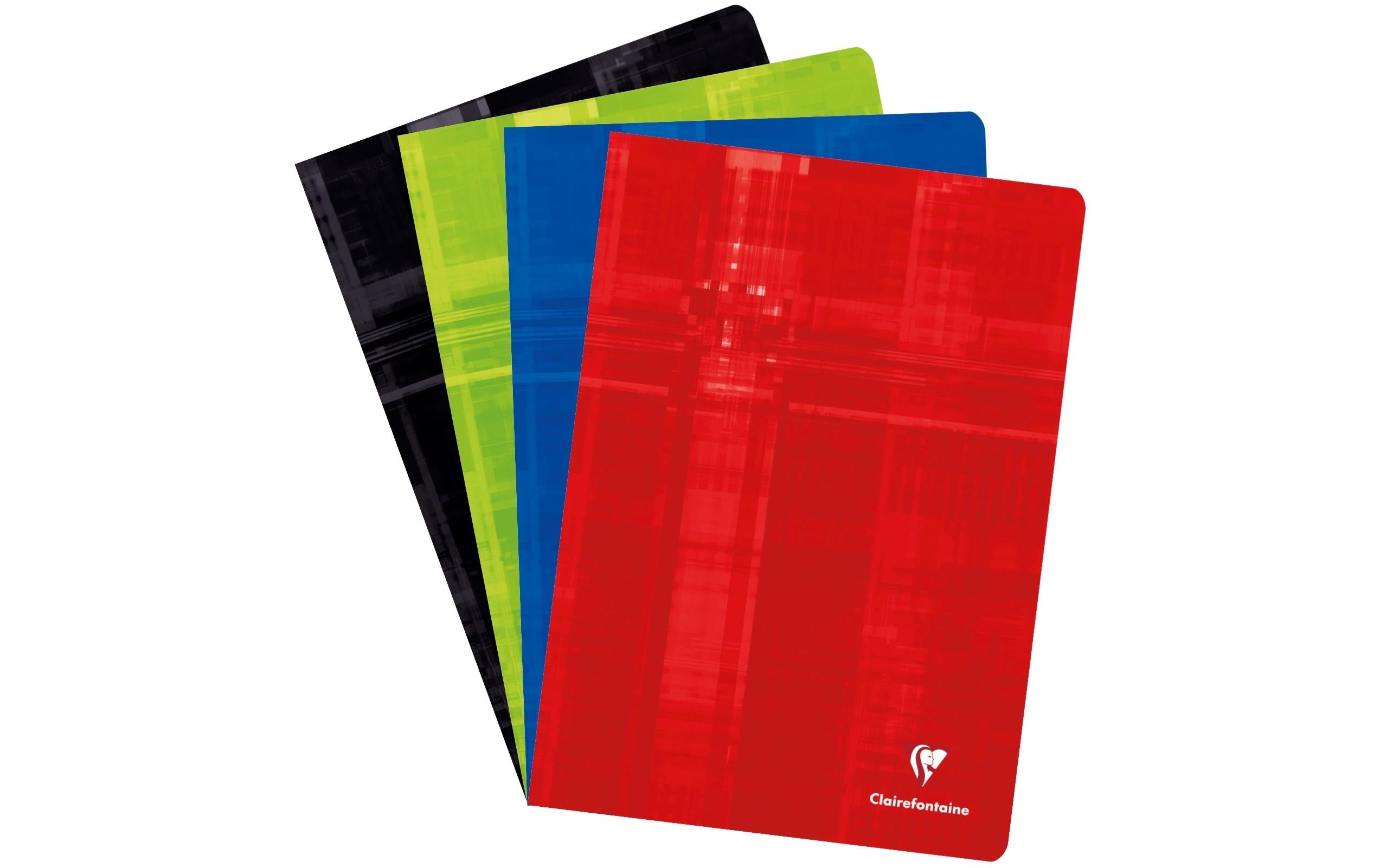 Clairefontaine Heft assortiert 10 Stk A4, liniert, 40 Blatt