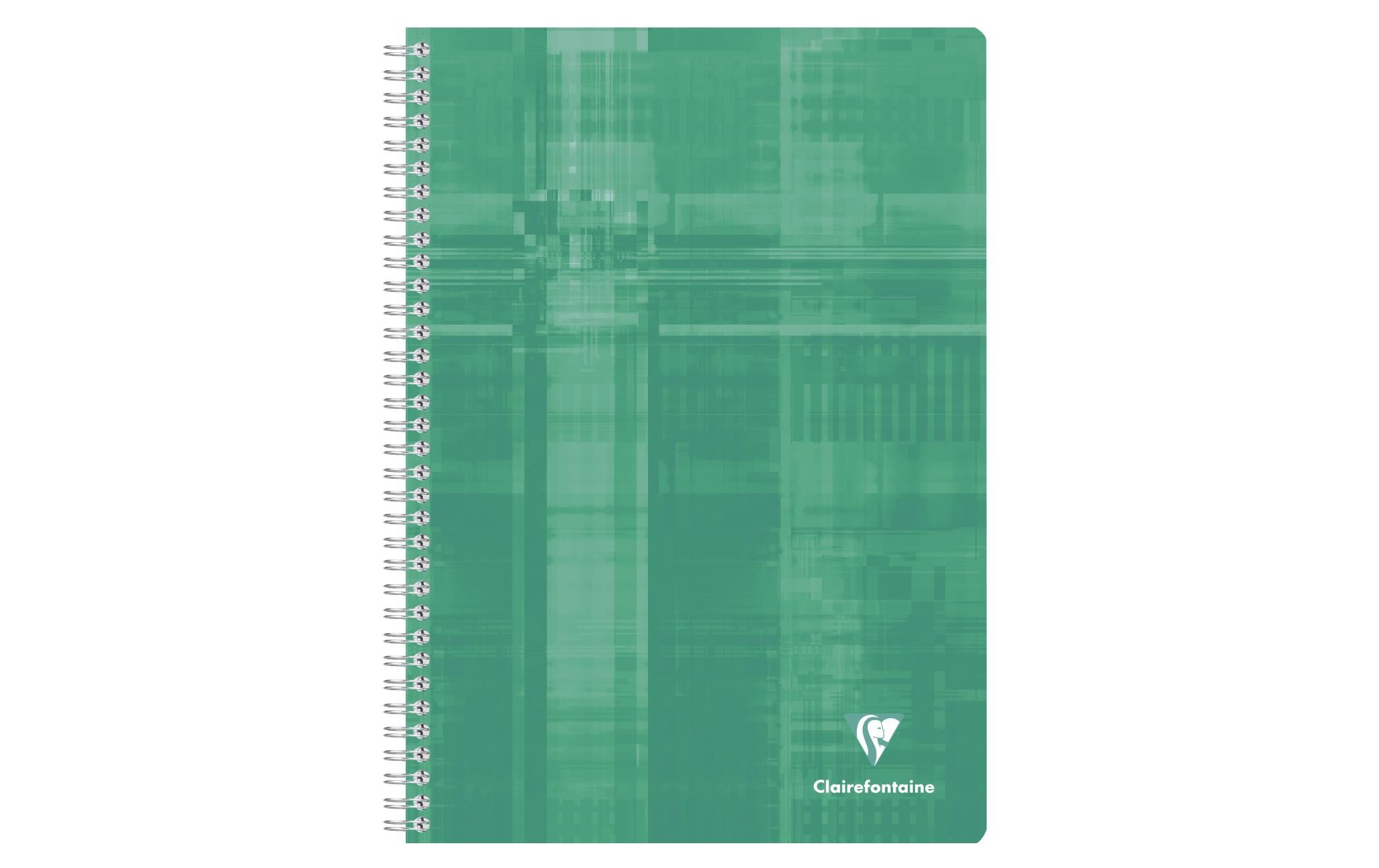 Clairefontaine Spiralheft Matris ass. 5 Stk A4, 4 mm kariert, 90 Blatt