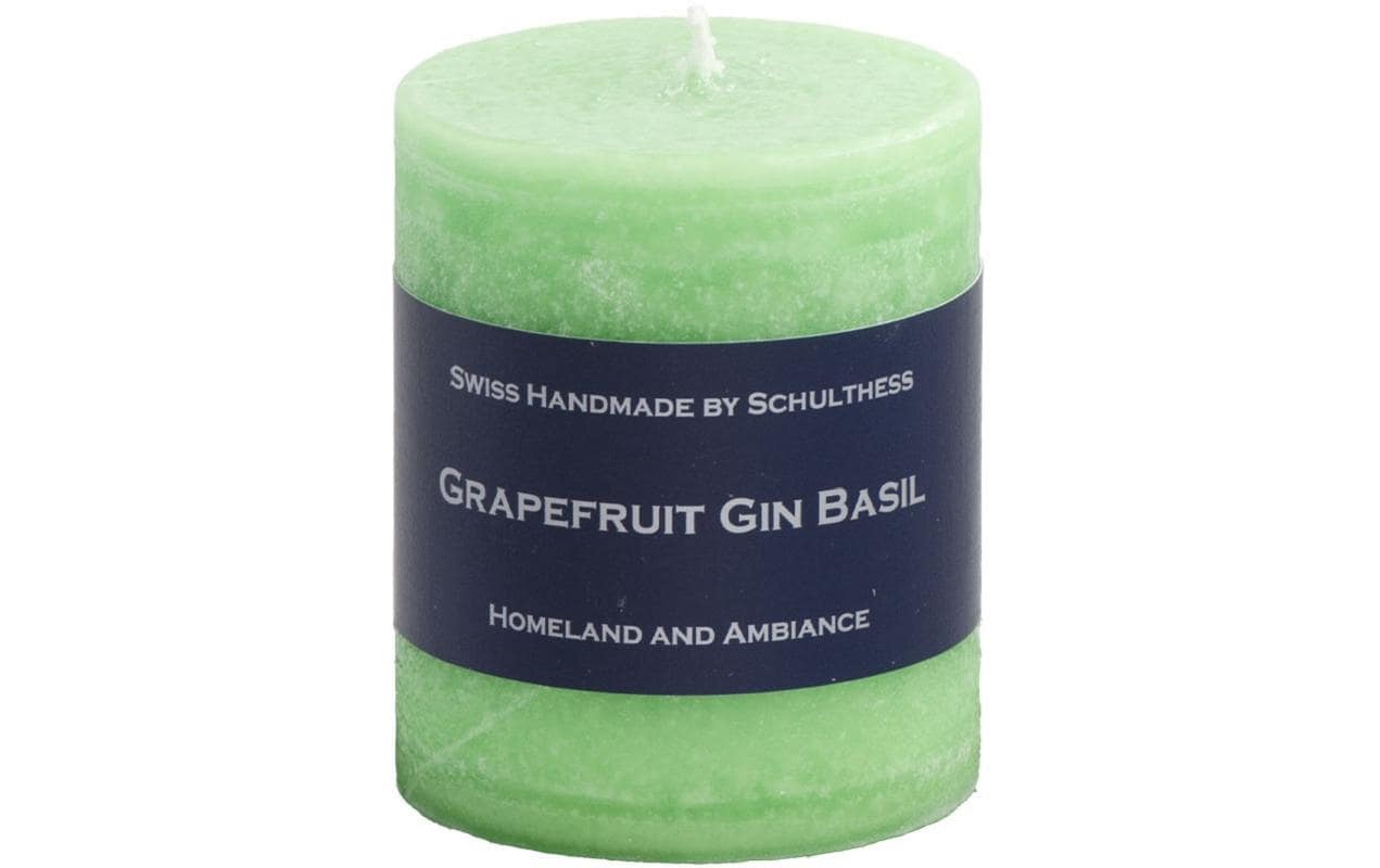 Schulthess Duftkerzen Grapefruite Gin Basil 7 x 8 cm (DxH), Brenndauer 40h