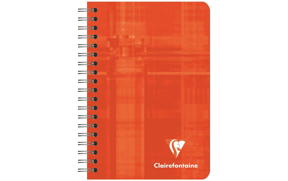 Clairefontaine Spiralheft Matris ass.10 Stk 9 x 14 cm, 5 mm kariert, 50 Blatt