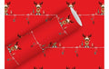 B+C Geschenkpapier Little Rudy rot 2m x 70 cm, 80 g/m2