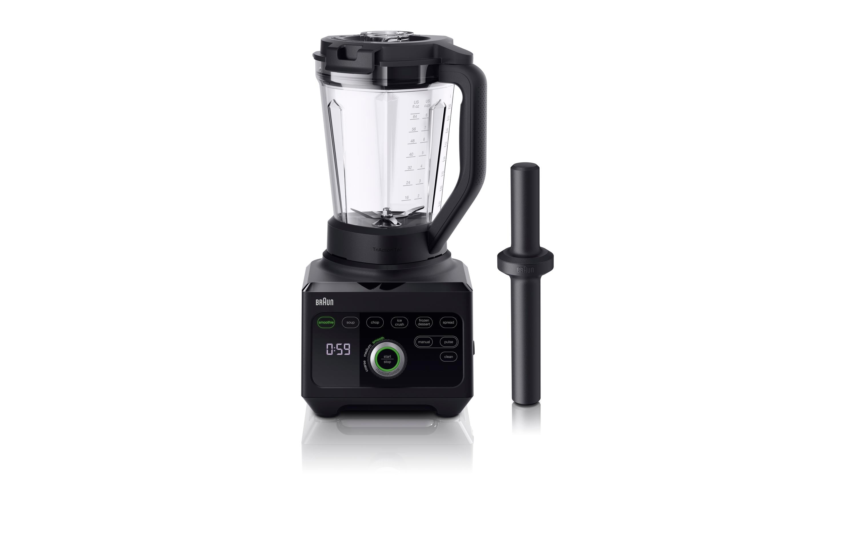 Braun Standmixer PowerBlend 9, JB9040BK schwarz, 1600 W