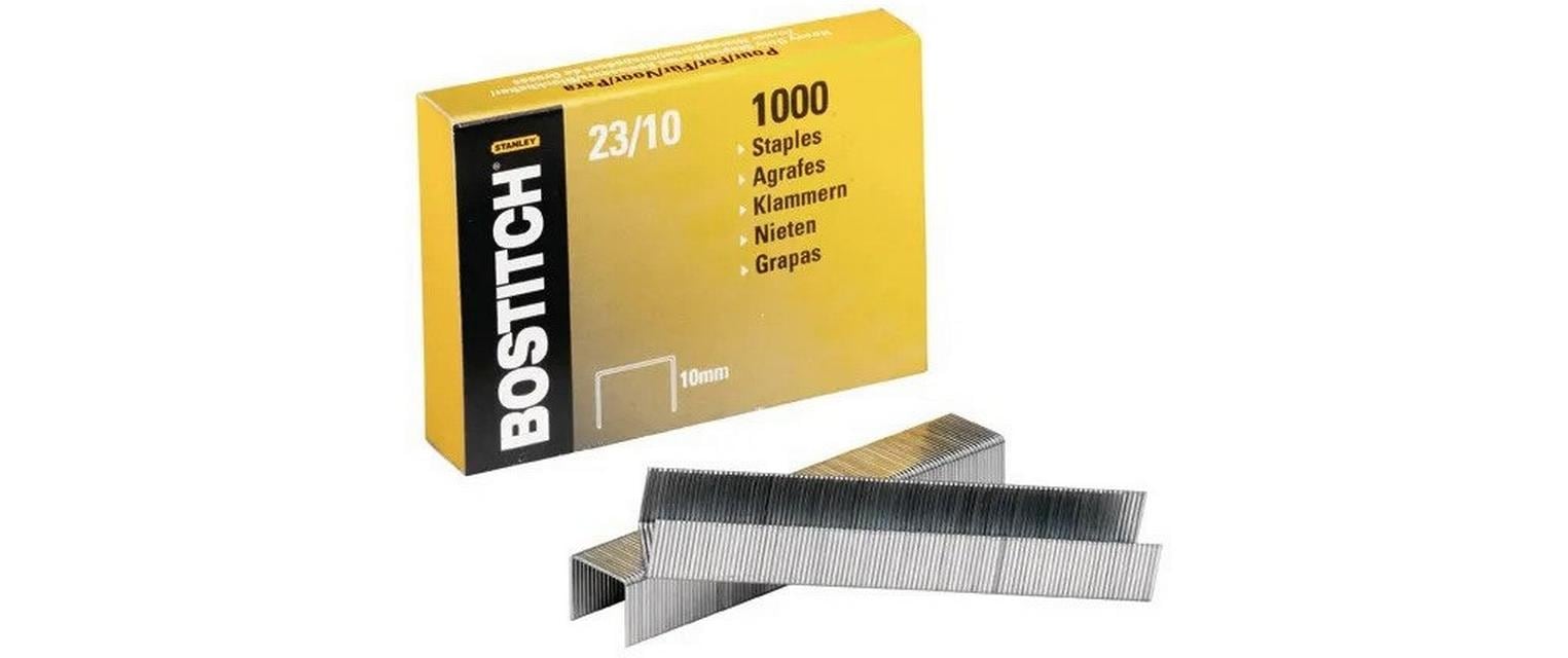 Bostitch Heftklammern FA-H, 1000 Stk 23/10, Schenkellänge 10 mm