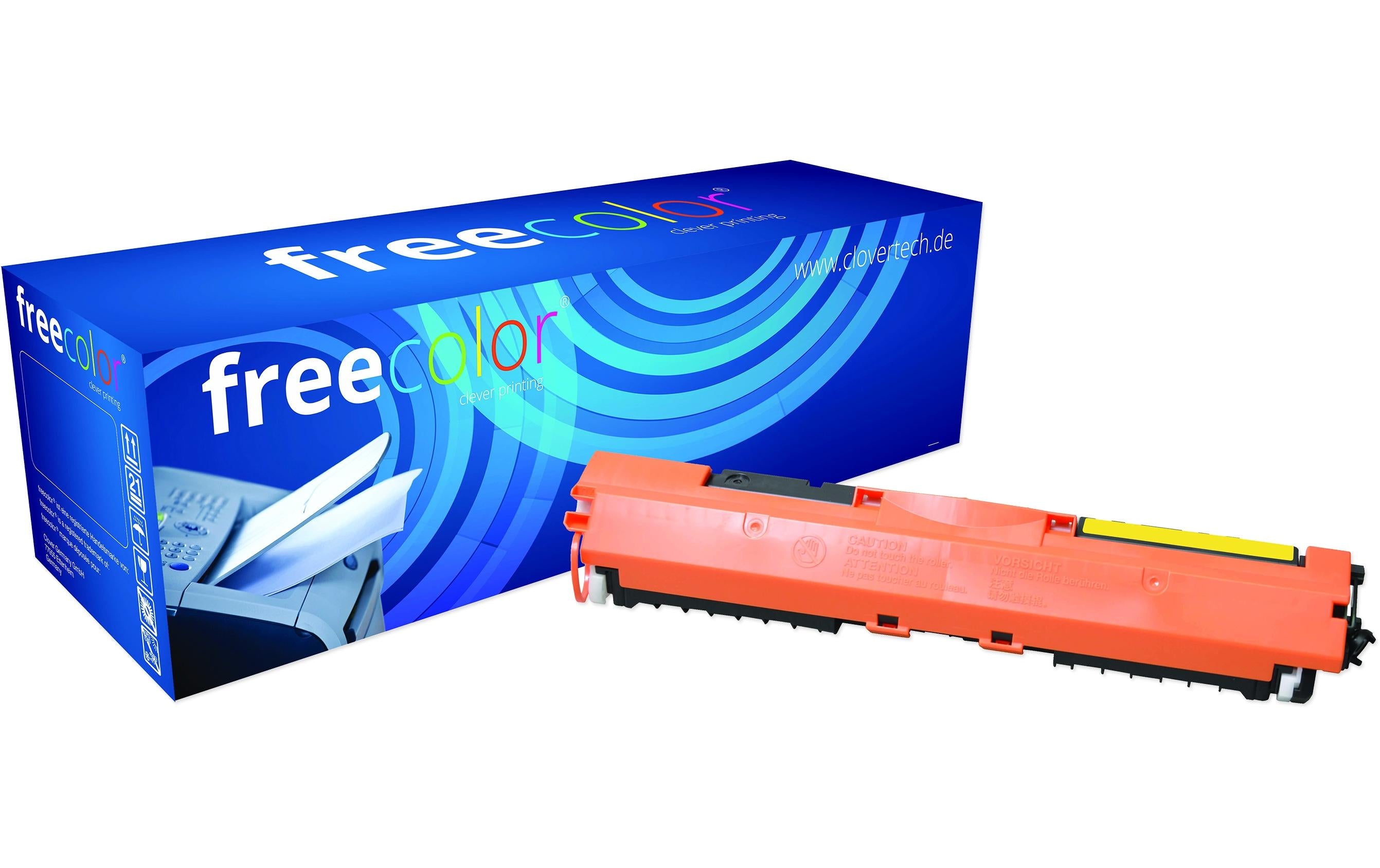Free Color Toner CF350 yellow, 1000 Seiten