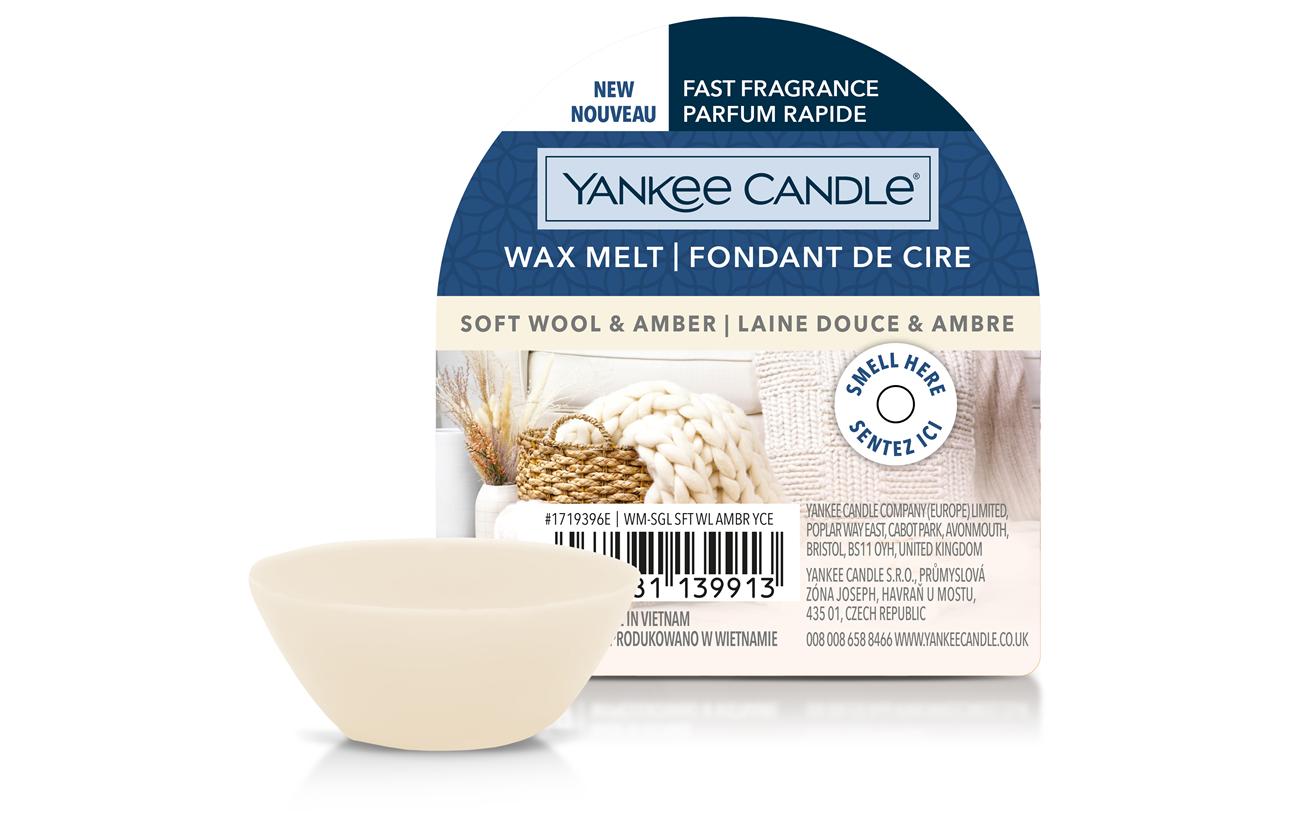 Yankee Candle Soft Wool & Amber Wax Melts