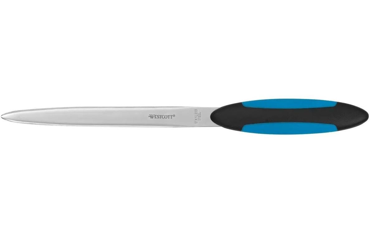 Westcott Brieföffner Softgrip blau