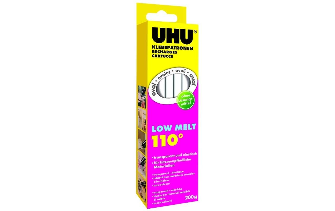 UHU Heissleimpatronen, 16 Stk Ersatz-Klebepatronen, 200 g