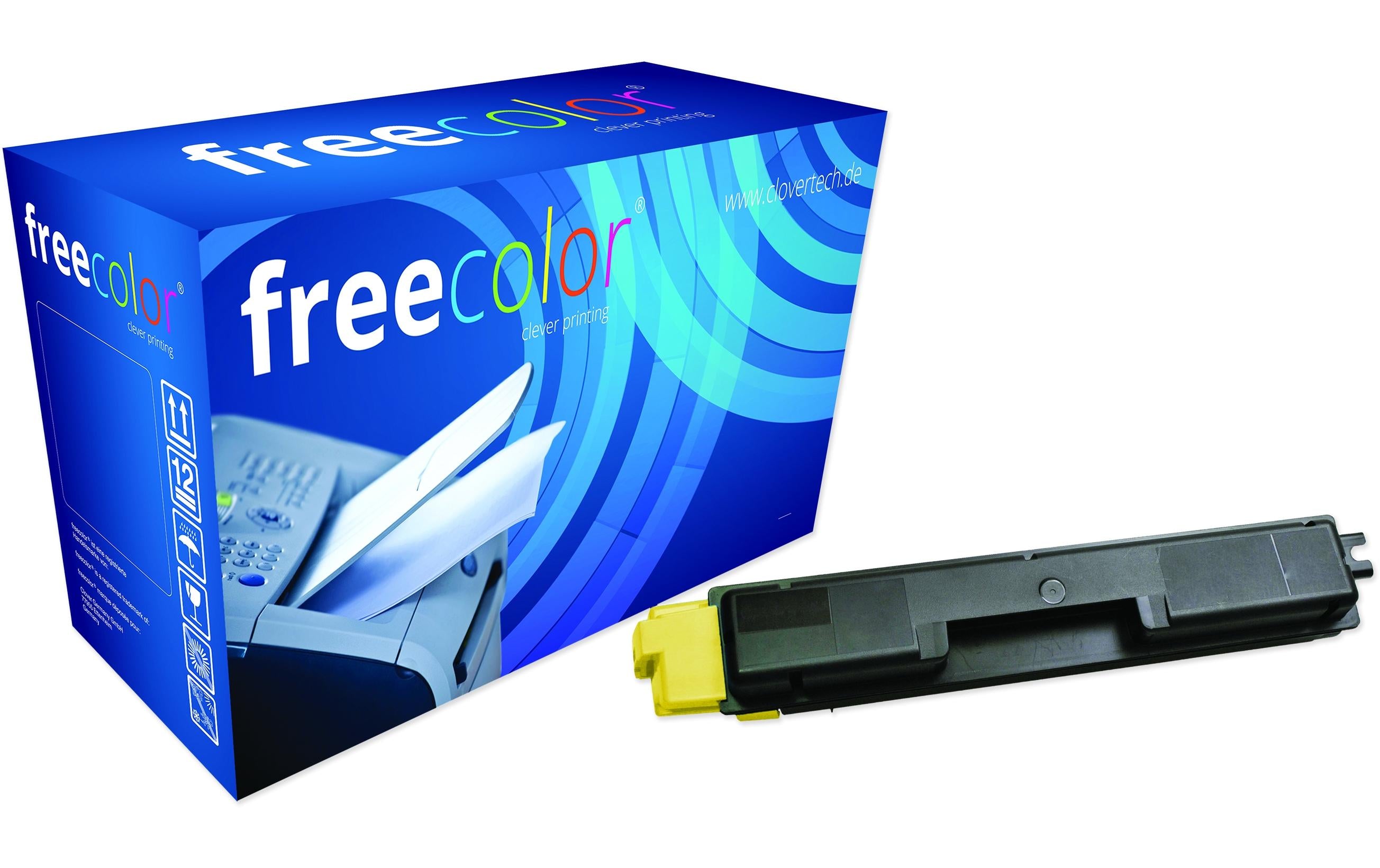 Free Color Toner TK-590 yellow, 5000 Seiten