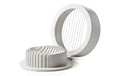 Zone Eierschneider Singles Warm Grey Grau, D 10.4 x H 3.5cm, PP/ABS/SS