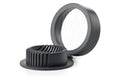 Zone Eierschneider Singles Black Schwarz, D 10.4 x H 3.5cm, PP/ABS/SS