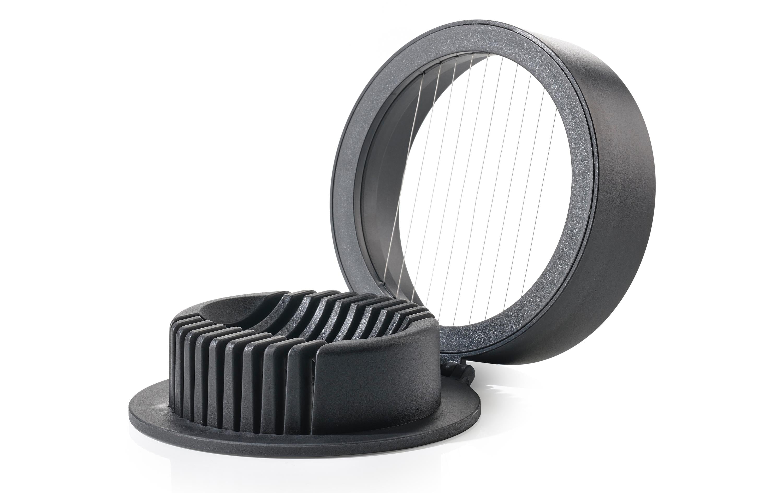 Zone Eierschneider Singles Black Schwarz, D 10.4 x H 3.5cm, PP/ABS/SS