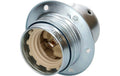 Max Hauri Lampenfassung E27 Randmantel chrom, M10x1