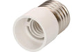 Max Hauri Lampenfassung Adapter weiss, E27 auf E14