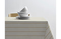 Södahl Tischdecke Line Creme/Gold 140x320cm, Baumw., OEKO-Tex